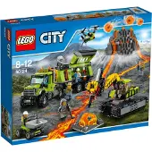 LEGO City 60124 La base d'exploration du volcan