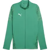 Puma Hommes, Vestes de survêtement, teamCUP Veste d'entraînement (M), Vert, M