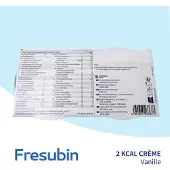 Fresenius Fresubin 2 kcal Crème Vanille, 4 bouteilles