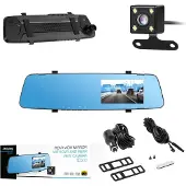 Peiying PY-DVR031 Rétroviseur de voiture Basic avec enregistreur et caméra de recul