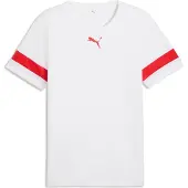 Puma Hommes, T-shirt de sport, individualRISE Jersey (XXL), Rouge, Blanc, XXL
