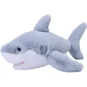 Wild republic - Doudou - Ecokins medium - Requin blanc