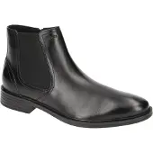 Geox Bottine GLADWIN, cuir lisse, noir, homme