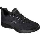 SKECHERS Baskets basses 'Dynamight' gris / noir