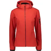 CMP Veste Femme Zip Hood 55Be Ferrari-Nero 44