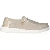 HeyDude Wendy Chaussures métalliques pour femmes, jaune, 42