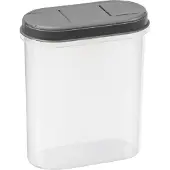 PLAST TEAM Boîte de conservation à sec Margerit 2,4 litres gris transparent