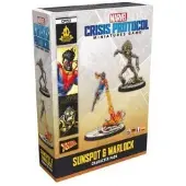 Atomic Mass Games Marvel Crisis Protocol - Sunspot et Warlock