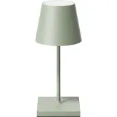 Sigor Lampe de bureau à batterie NUINDIE USB-C Mini 250 mm vert sauge
