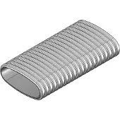 Helios Accessoires ventilation Tuyau flexible 51x114mm Kst