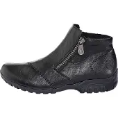 Rieker Boots 'Stiefel Damen L466301 Kunststoff (Synthetik) in schwarz' gris
