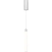 Maytoni Luminaire suspendu à LED, hauteur réglable, blanc mat
