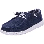 HEY DUDE Chaussure basse 'Schnür-Mokassin „Wendy Stretch Sox“' marine