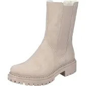 Rieker Damen Chelsea Boots gefüttert Beige 72683-62
