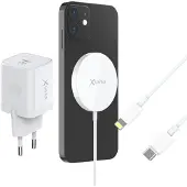 XLayer 219370 MagFix Pro Wireless Weiß Charging Set magnetisch 15W