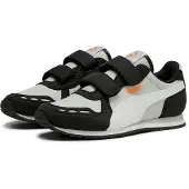 Puma Baskets 'Cabana Racer' gris fumé / mandarine / noir / blanc
