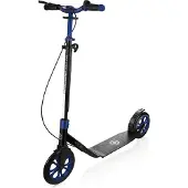 Globber ONE NL 230 ULTIMATE - Trottinette, 230 mm, ABEC 9, frein à main, mécanisme de pliage, réglable en hauteur, bleu foncé