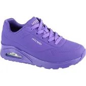 SKECHERS Slip on 'Uno - Night Shades' bleu violet