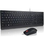 Lenovo 4X31R64420 clavier Souris incluse Universel USB Italien Noir