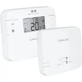 Salus Thermostat d'ambiance numérique sans fil , programmable, récepteur sans fil AP, 16 A, 1 pièce.