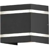 Konstsmide Cremona Applique anthracite 2x3W High Power LED ‖ 7970-370