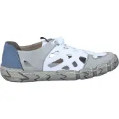Rieker Chaussure à lacets graphite / greige / blanc cassé