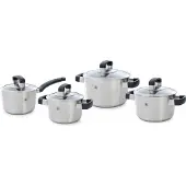 BK Conical Cool Batterie de cuisine Verre 4 pièces