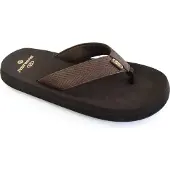 Brasileras Tongs Garçon Fille Antidérapantes confortables chaussures de plage/piscine/urbaines brun 43 EU -UBPFF