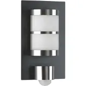Albert Lampe d'extérieur en acier inoxydable Hemisphere 35 cm