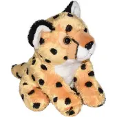Wild republic jouet empaillé Guépard 13 cm peluche jaune/noir
