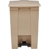 Rubbermaid poubelle à pédale beige 30,5 l
