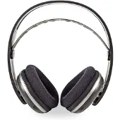Nedis Casque TV sans fil Arceau 40 mm digi RF 100 m Chargeur swsi HPRF210BK