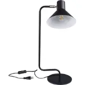 Kanlux S.A. Kanlux NEDIA Lampe de table E14, noir, acier, intensité lumineuse variable, 220-240V