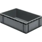 LA-KA-PE LA KA PE Bac gerbable de transport rouge L600xl400xH175mm parois / fond fermé PP - TK600/ 175-0