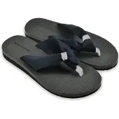 Brasileras Claquettes / Tongs 'Nudo' bleu foncé