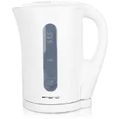 Emerio Bouilloire 1,7 L – Protection contre la surchauffe – Arrêt automatique – Indicateur de niveau d'eau – 2200 W – WK-123483.1 – Blanc