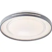 Brilliant Barty LED Applique et plafonnier 48cm blanc/gris foncé G97158/72