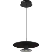 Globo Lighting Suspension noire Carter Ø 38cm avec feutre
