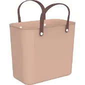 Rotho Panier à provisions 25 L Albula meadow rose