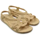 Brasileras Tongs Femme Enfant Antidérapantes confortables chaussures de plage/piscine/urbaines beige 27 EU -UBKEMA