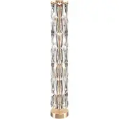 Maytoni Lampadaire, acier inoxydable, or, H 126,5 cm