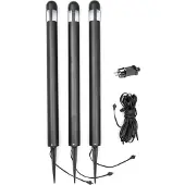 Konstsmide Lampes de jardin Amalfi (3x) Set