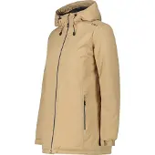 CMP Femme Veste Long FIX Hood sesamo (A435) 48