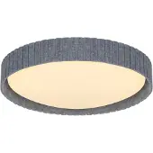 Nordlux Plafonnier Corato feutre gris Ø 52cm