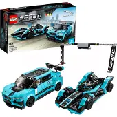 LEGO 76898 Speed Champions 76898 Formula E Panasonic Jaguar Racing GEN2 car & Jaguar I-PACE eTROPHY Bausatz