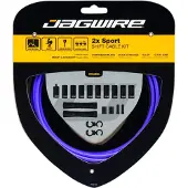 Jagwire Kit Câble Et Gaine De Dérailleur Double Plateau - Passage De Vitesses Fluide -