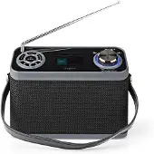 Nedis Dab+ Rddb5200bk Portable Radio Clair One Size / EU Plug 220V