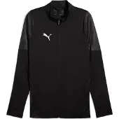 Puma Hommes, Vestes de survêtement, teamCUP Veste d'entraînement (S), Noir, Gris, Argent, S