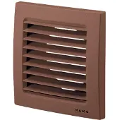 Maico Ventilatoren Grille extérieure SG 100 B pour aération et ventilation DN100 brun
