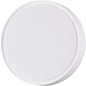 FABAS LUCE Hatton lampe de plafond en blanc, Finition:sans détecteur de mouvement, Taille:Ø 30cm